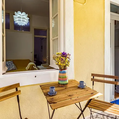 Charming Apart In The Heart Of With Terrace Lisbon